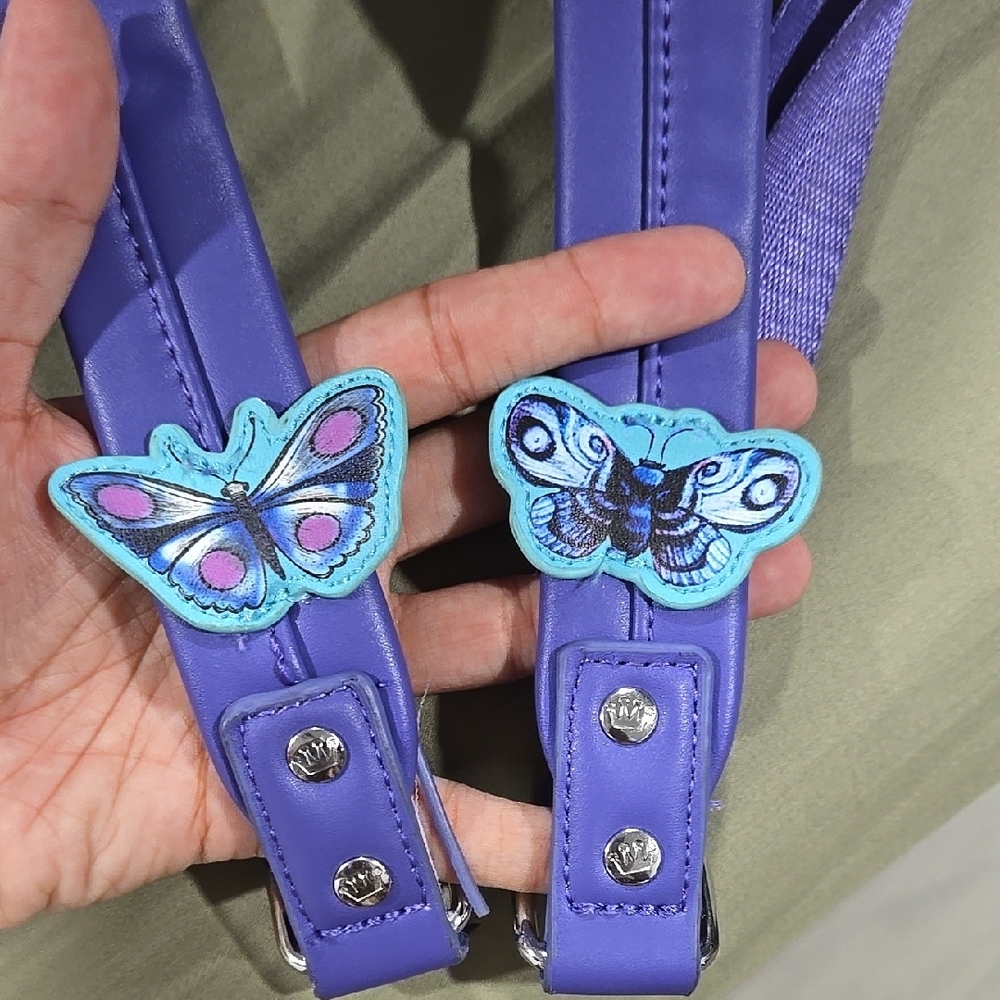 Loungefly Purple Corpse Bride Mini Backpack - Picture 4 of 6